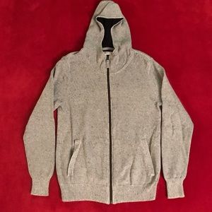 Carbon2Cobalt Full-Zip Sweater (Gray, size Medium)